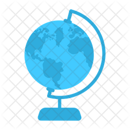 Check Mind Protection Blue Icon In Flat Style. 24950861 Vector Art