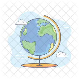 Table Globe  Icon