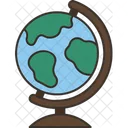 Table Globe Geography Globe Icon