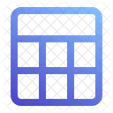 Table grid  Icon