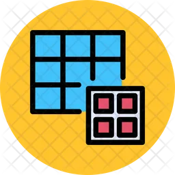 Table Grid  Icon