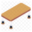 Wooden Table Table Interior Icon
