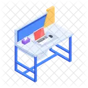 Table Decor Glass Icon