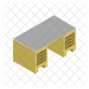 Table Isometric Business Icon