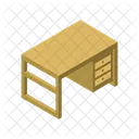 Table Isometric Business Icon