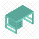 Table Isometric Business Icon