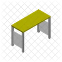 Table Isometric Business Icon