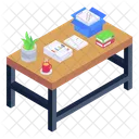 Interior Table Desk Icon