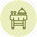 Tablesettings Arrangement Dining Icon