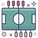 Table Soccer Indoor Game Kicker Table Icon
