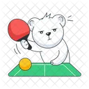 Table Tennis  Symbol