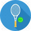 Table Tennis Bat Logo Icon