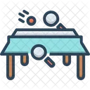 Table Tennis Game Ping Pong Icon