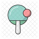 Pingpong Racket Sport Icon