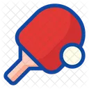 Tennis Table Tennis Racket Icon