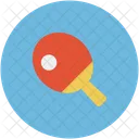 Table Tennis Paddle Icon