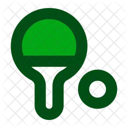 Table tennis ball  Icon