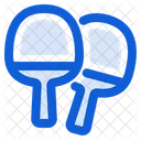 Table Tennis Paddle Sport Equipment Icon