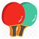 Table Tennis Rackets Game Icon