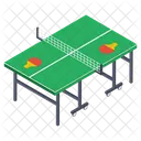 Ping Pong Table Tennis Summer Olympics Icon