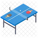 Table Tennis Indoor Game Sports Icon