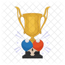 Table tennis trophy  Icon