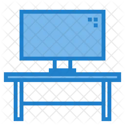 Table de télévision  Icône