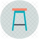 Table Tabouret Siege Icon