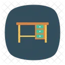 Table Reunion Bureau Icon