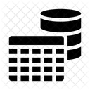 Tableau XLS Base De Donnees Icône