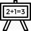 Tableau blanc  Icône