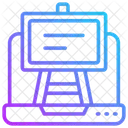 Tableau blanc numérique  Icône