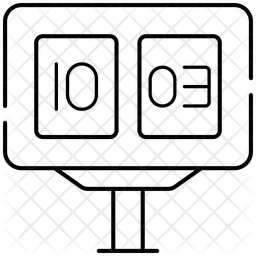 Tableau de score  Icône