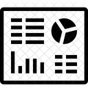 Tableau De Bord Rapport Analyses Icône