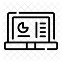 Tableau De Bord Rapport Diagramme Circulaire Icône