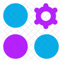 Tableau De Bord Cercle Parametre Icon