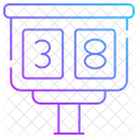 Fiche De Score De Tennis Icône