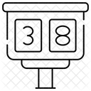 Fiche De Score De Tennis Icône