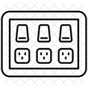 Tableau De Commutation Commutateur Electronique Icône