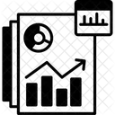 Graphique de données  Icône