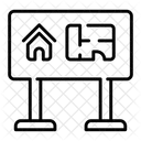 Tableau De Planification Tableau Daffichage Diagramme De Maison Icône