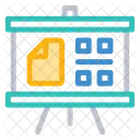 Presentation Tableau Dossier Icône