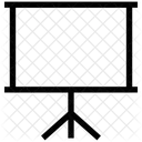 Presentation Tableau Tableau Blanc Icône