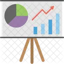 Affaires Presentation Statistiques Icône