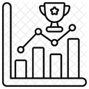 Finances Graphique Croissance Icône