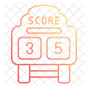 Tableau Daffichage Score Sport Icône