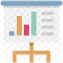 Tableau Graphique Statistiques Presentation Icône