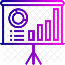 Graphe Conseil Entreprise Icône