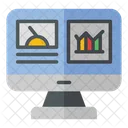 Panel De Control Analisis Estadistica Icono
