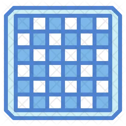 Tablero de damas  Icono